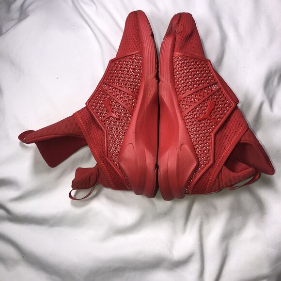 PUMA Fierce Sneakers Fenty Women Size 8.5 Red Core Quilted Training LaceLess - Picture 7 of 10